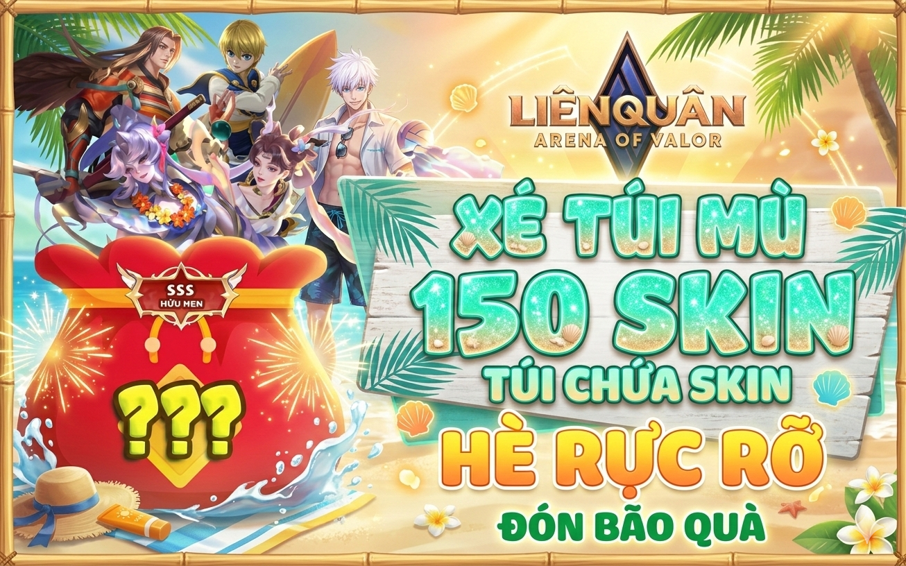 TÚI MÙ TRÊN 150SKIN VIP